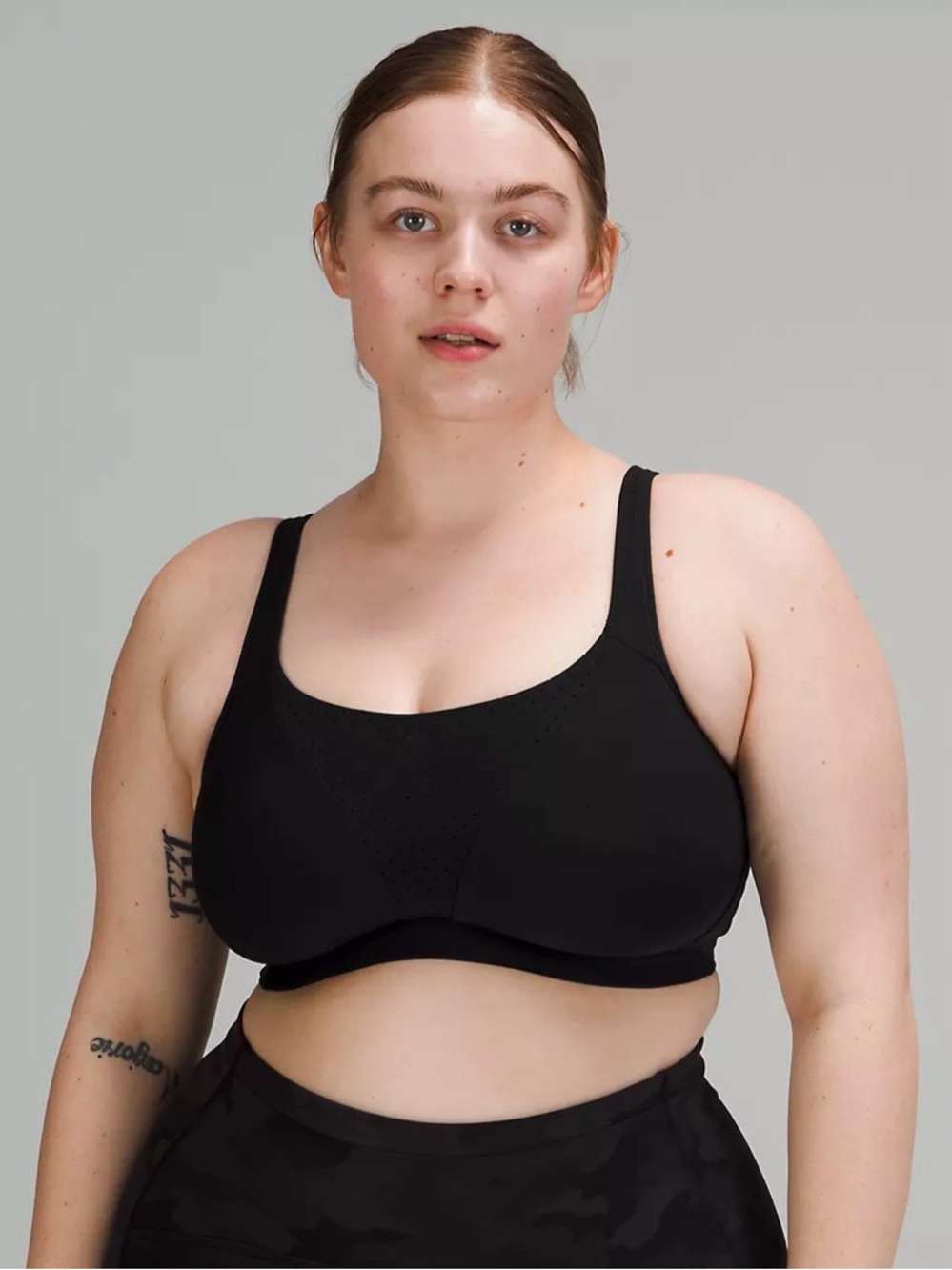 Lululemon Run Times Sports Bra - Black 34 E (DD)